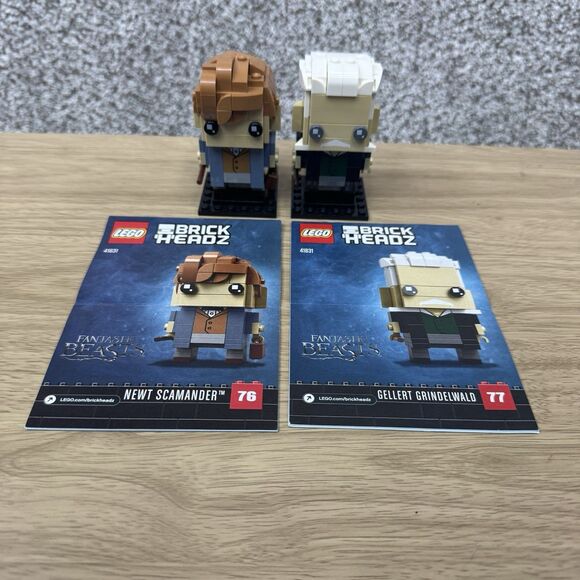 LEGO Brickheadz Lot Of 13 Harry Potter, Disney Duck Tails, Mandalorian Scrooge - Picture 4 of 9